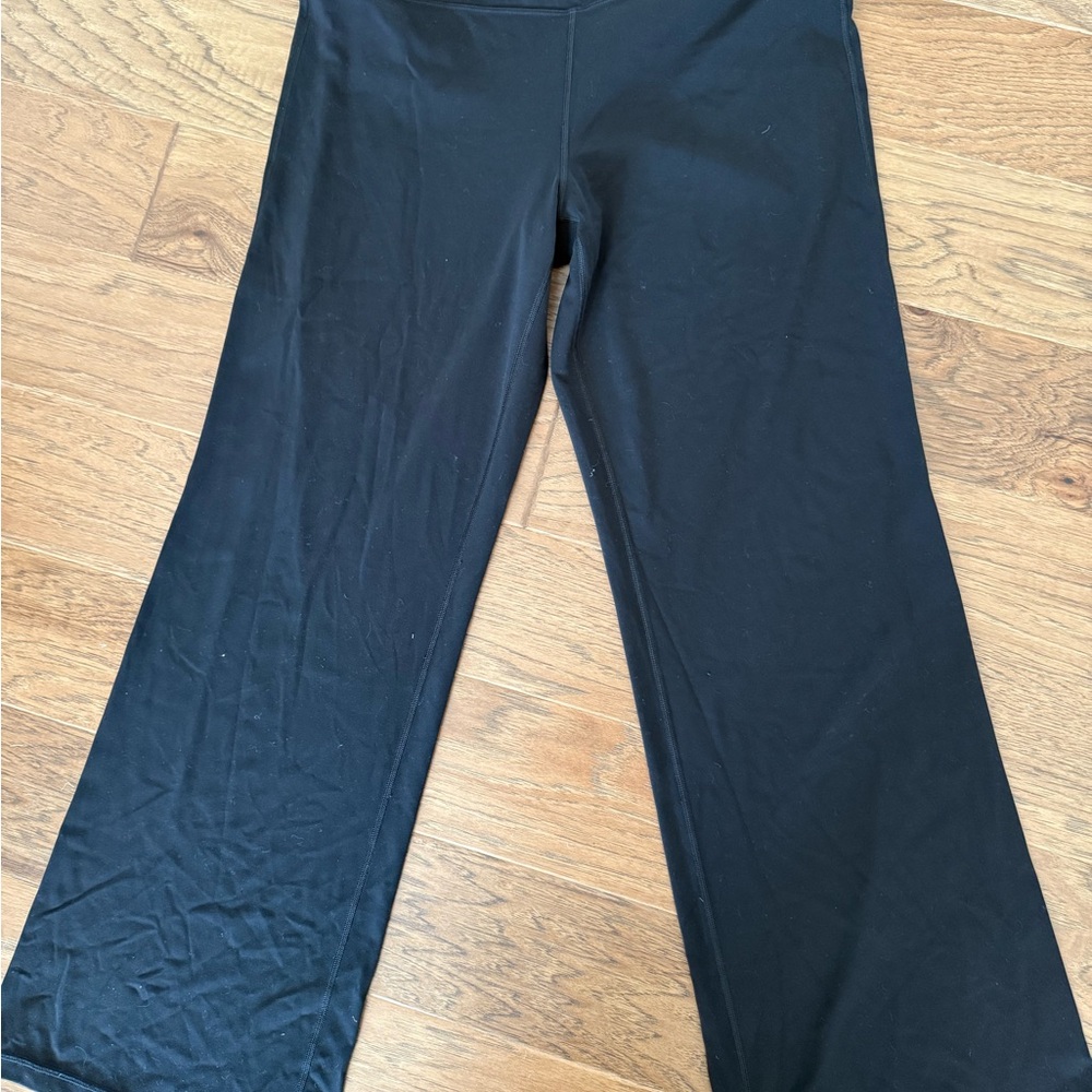Athleta Black Wide-Leg Leggings